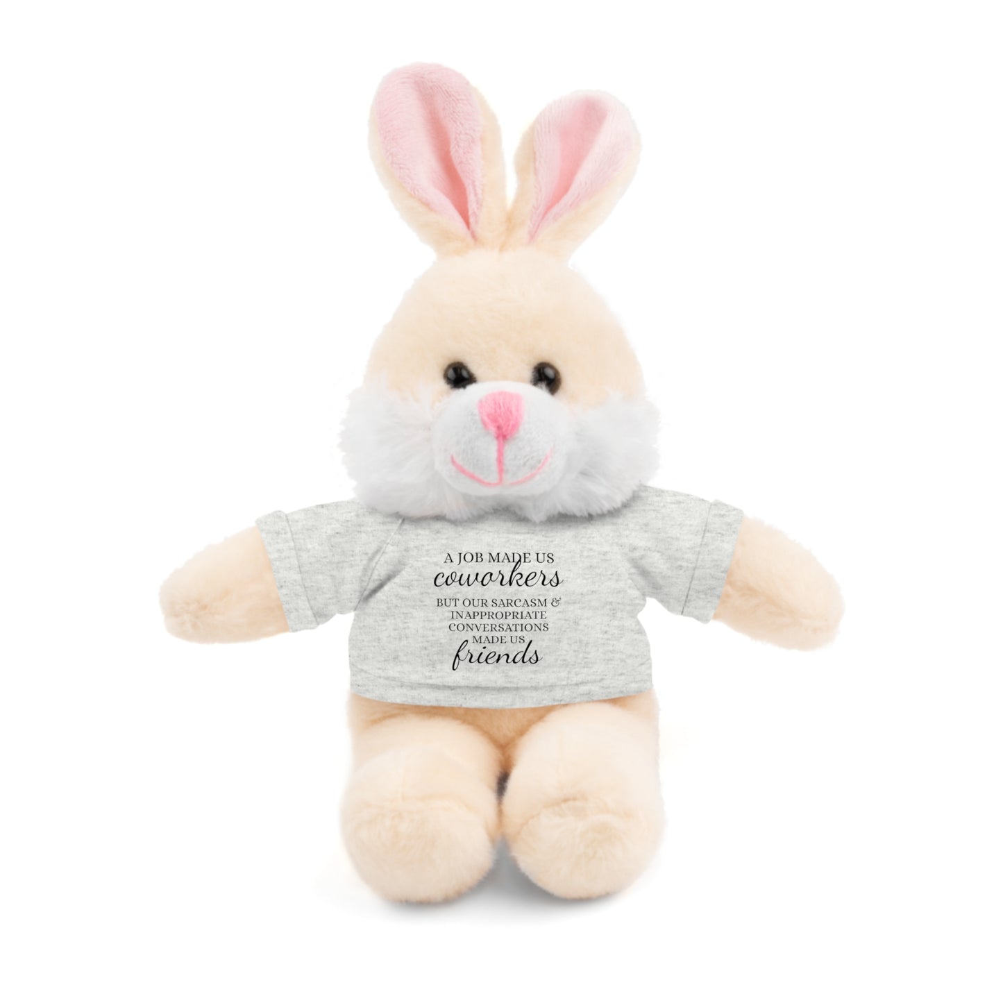 Co-Workers/Work Friends Gift Stuffed Animals with Tee
