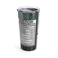 Doctor Script Tumbler 20oz