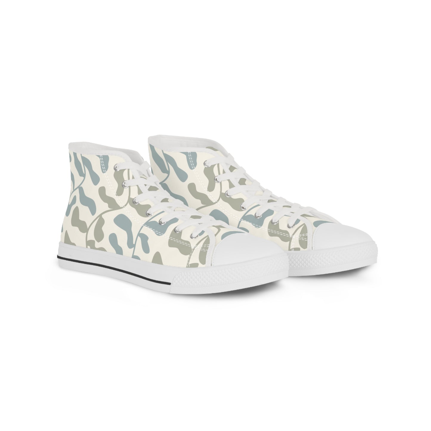 Retro Camo-Men's High Top Sneakers