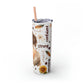 Affirmation Beauty -Skinny Tumbler with Straw, 20oz