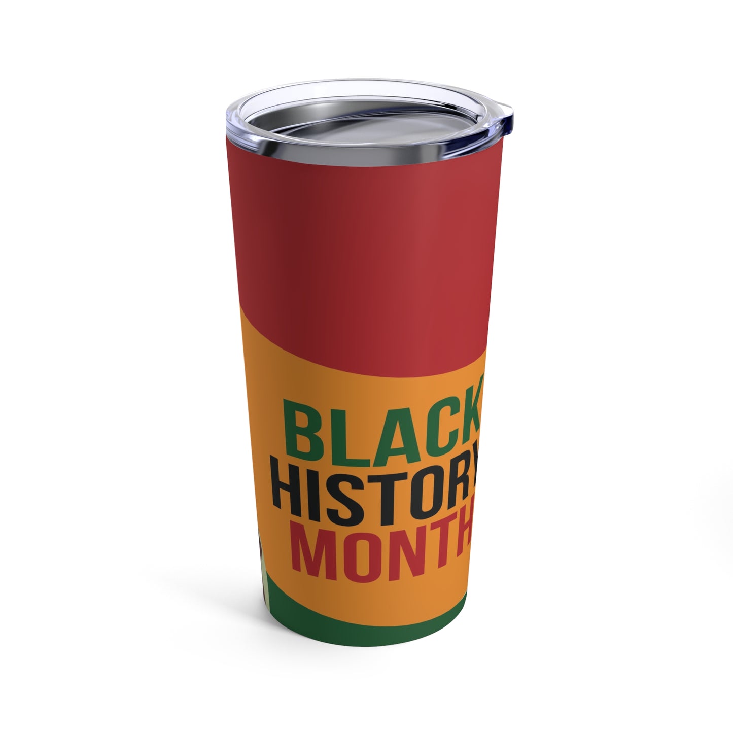 Black History Month Tumbler 20oz