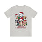 Merry Christmas Unisex Jersey Short Sleeve Tee