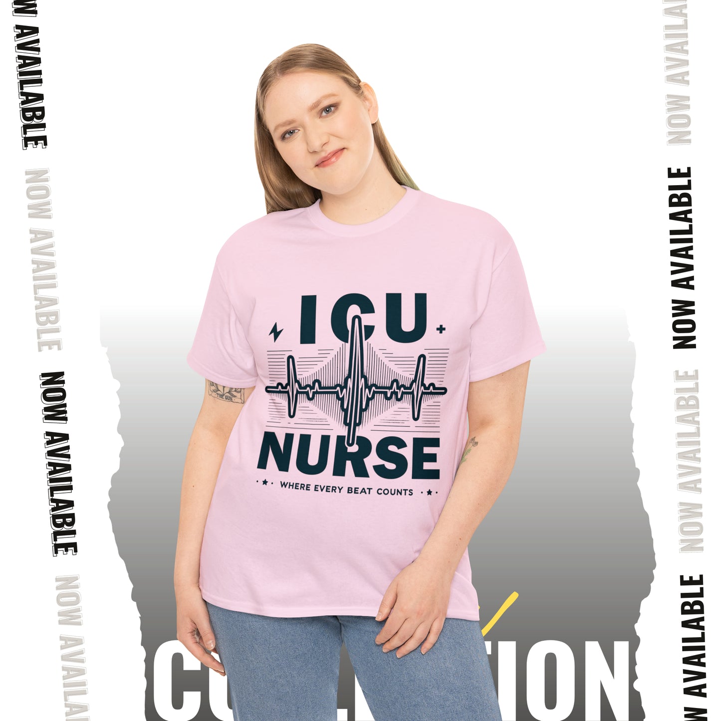ICU Nurse Unisex Heavy Cotton Tee
