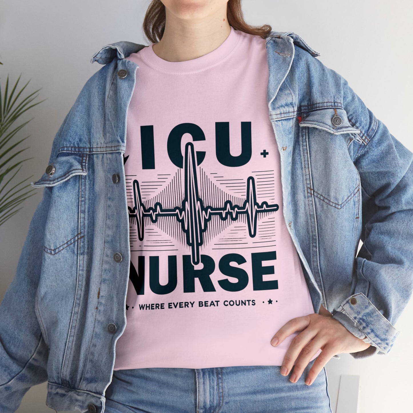 ICU Nurse Unisex Heavy Cotton Tee