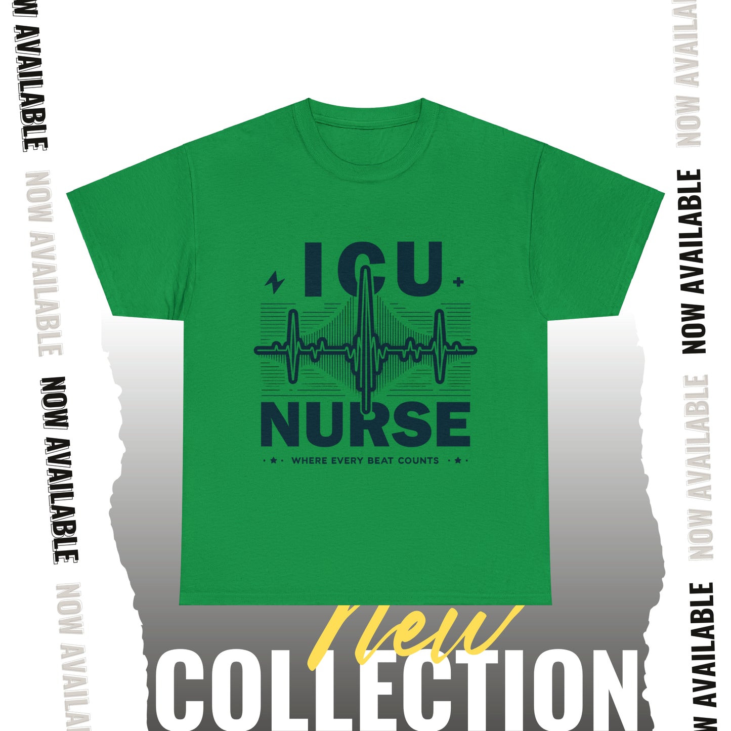 ICU Nurse Unisex Heavy Cotton Tee