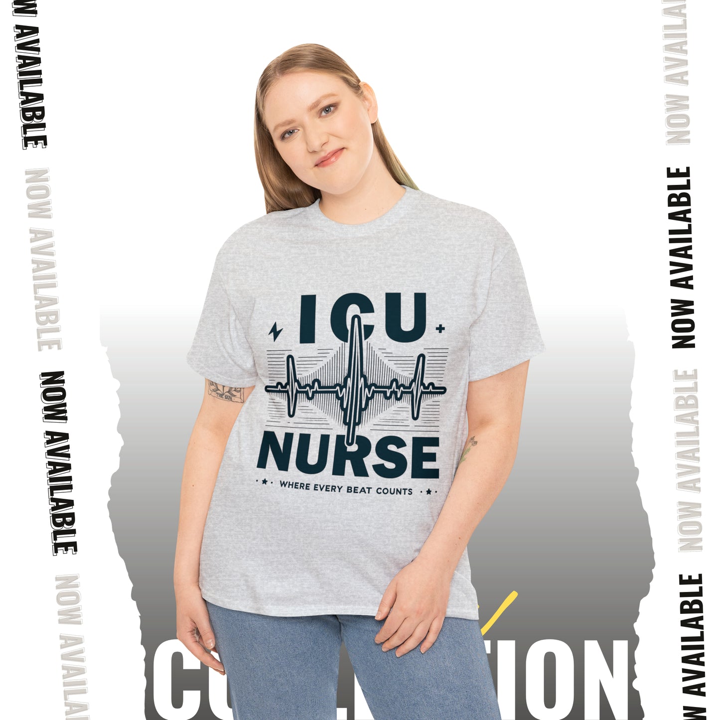 ICU Nurse Unisex Heavy Cotton Tee