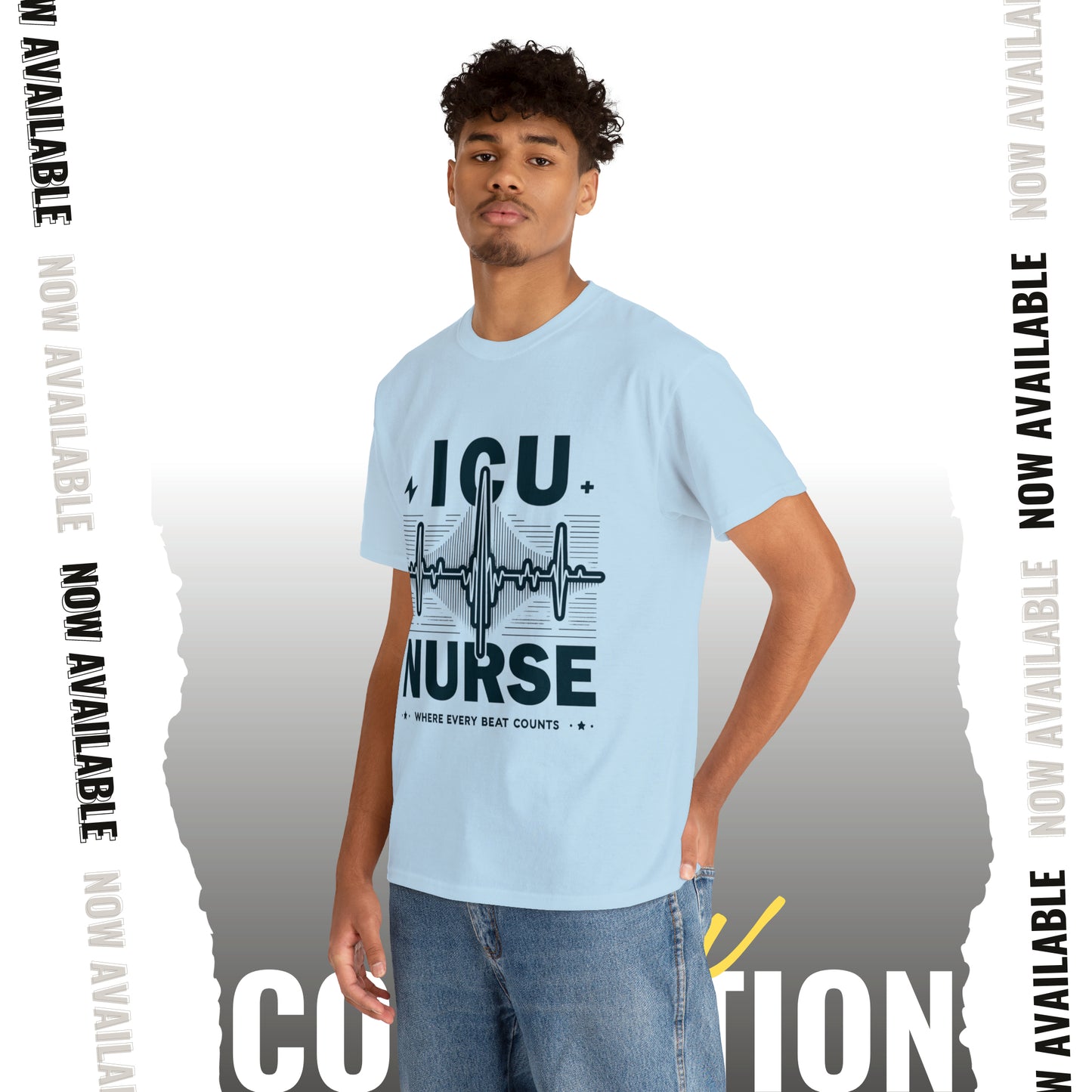 ICU Nurse Unisex Heavy Cotton Tee