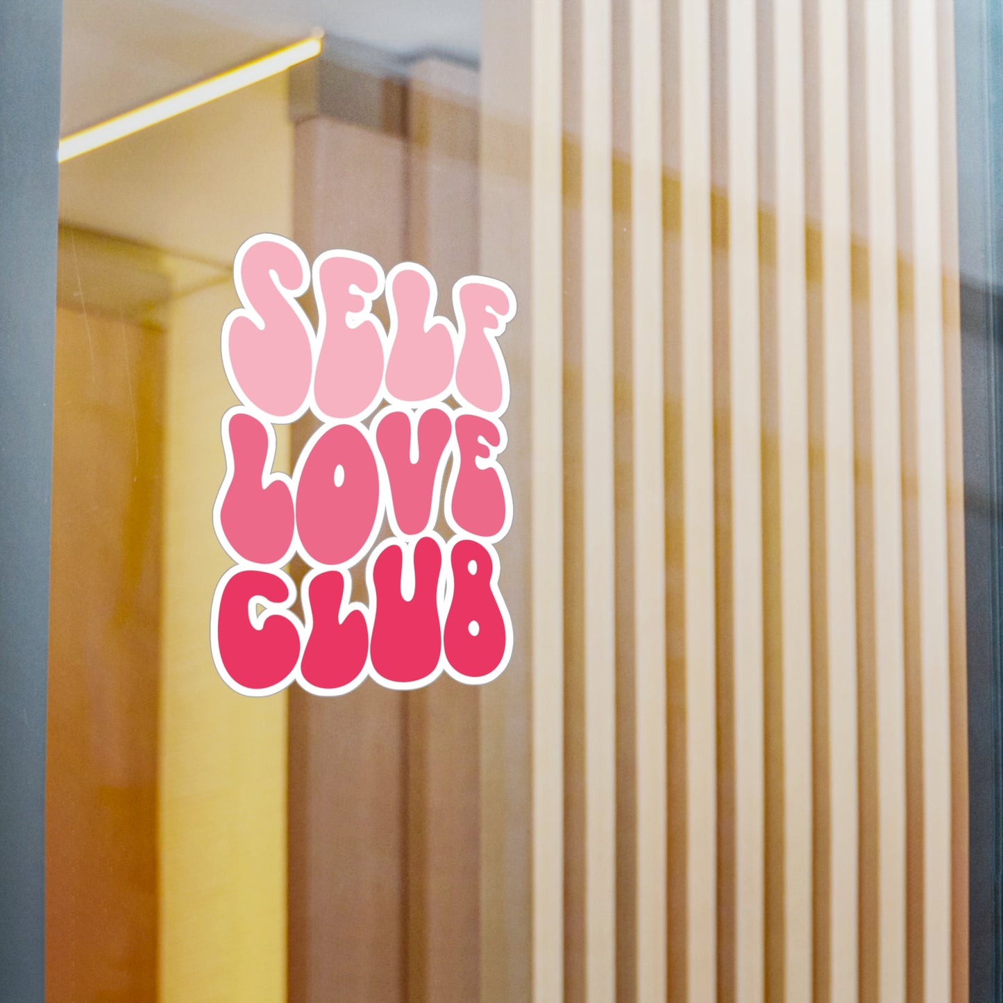 Self Love Club- Kiss Cut Vinyl Decals