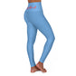 Thick-Fil-A Blue Workout Gym High Waisted Yoga Leggings
