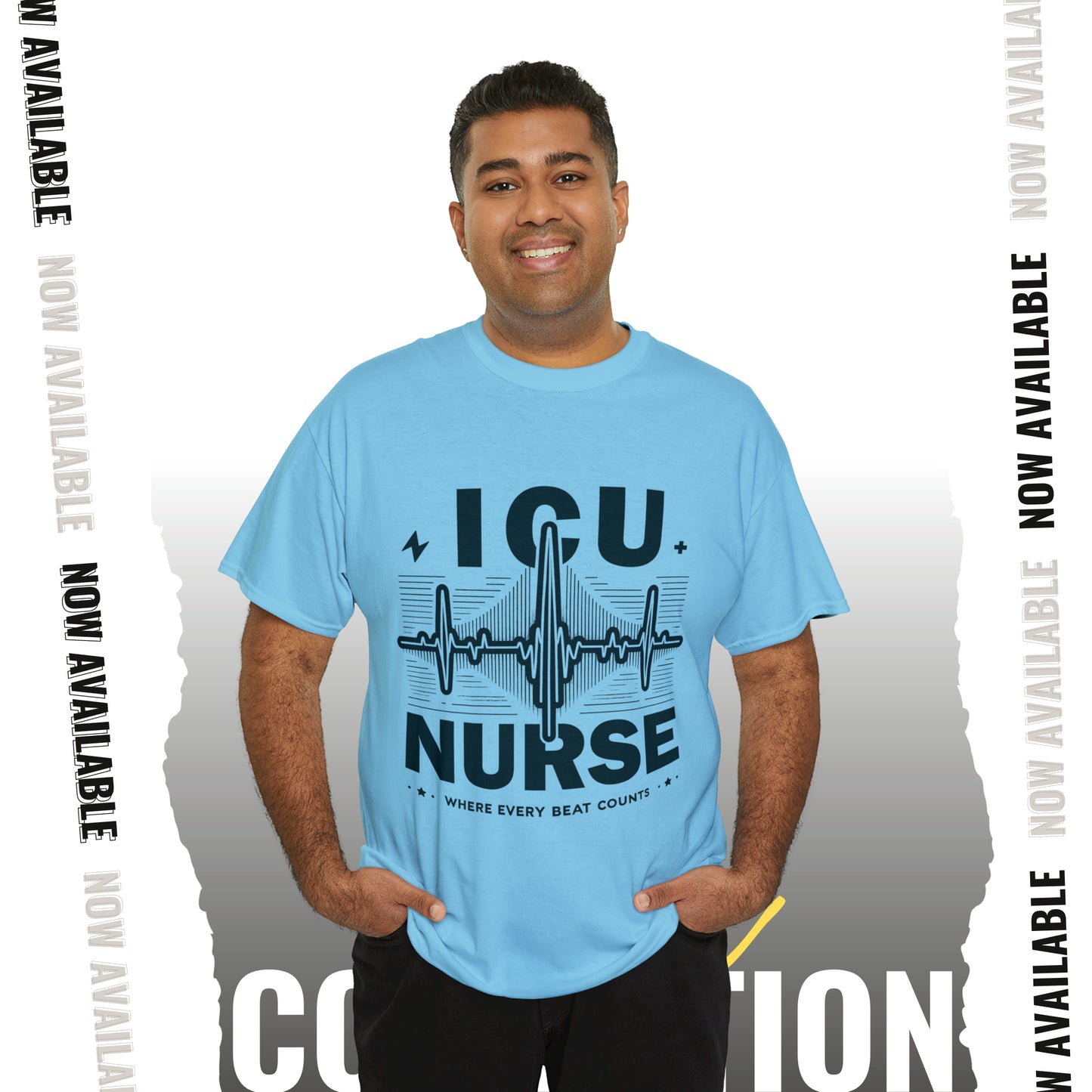 ICU Nurse Unisex Heavy Cotton Tee