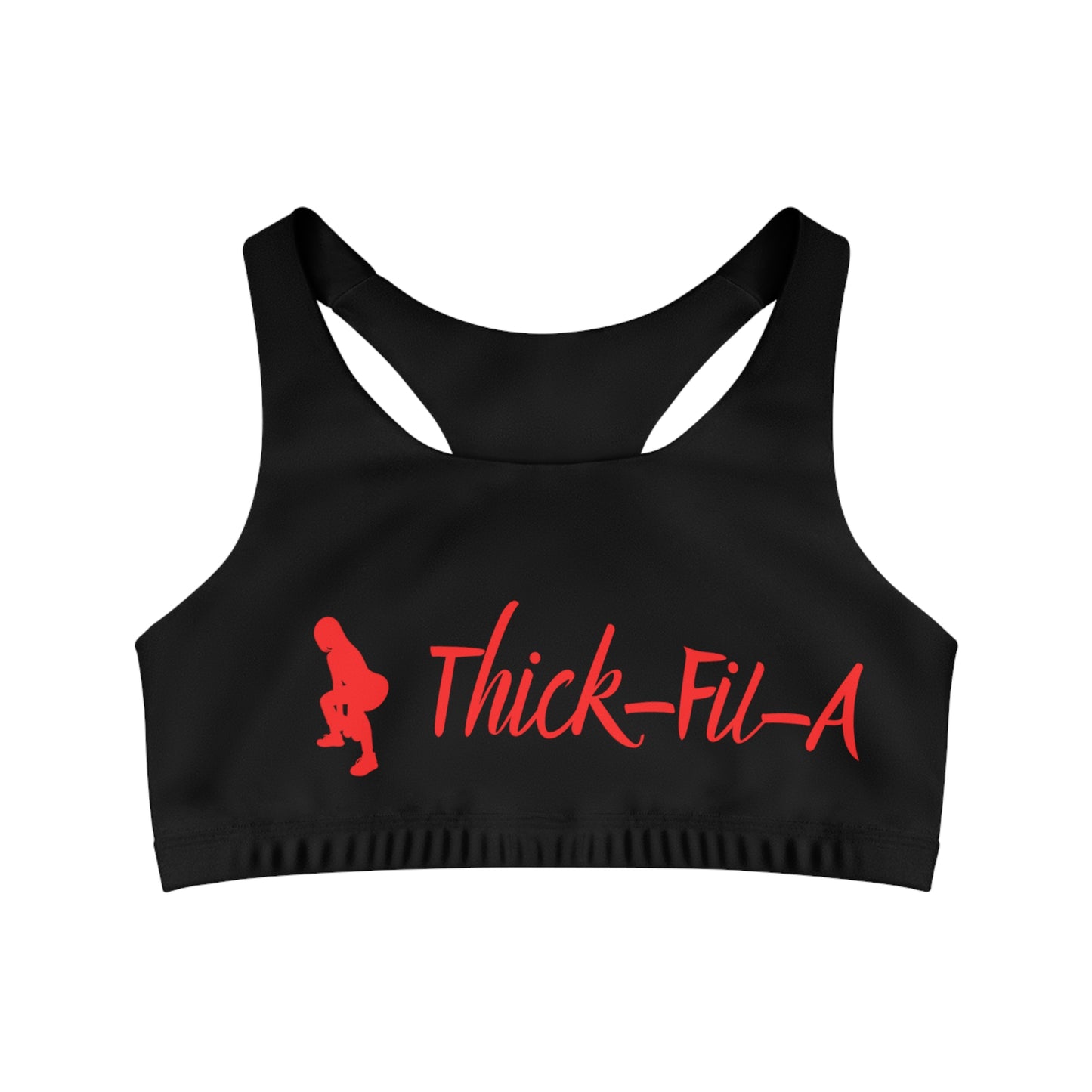 Thick-Fil-A Workout Seamless Sports Bra