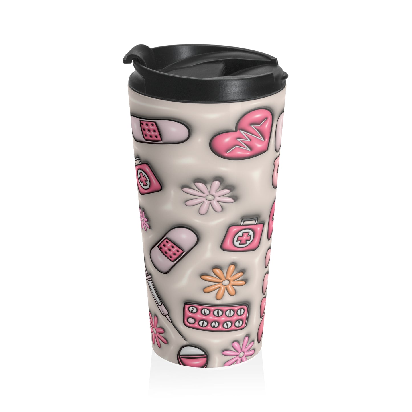 Nurse Stainless Steel Travel Mug