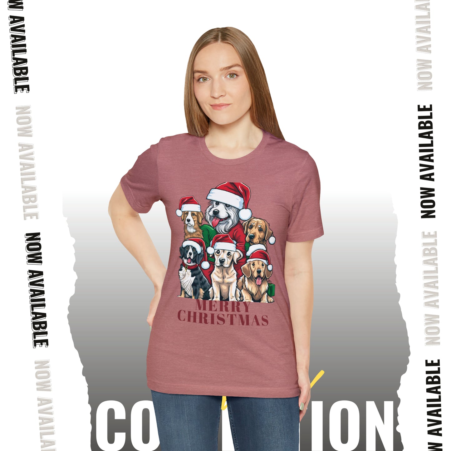 Merry Christmas Unisex Jersey Short Sleeve Tee