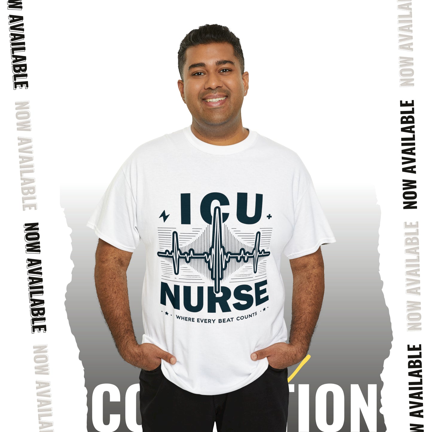 ICU Nurse Unisex Heavy Cotton Tee