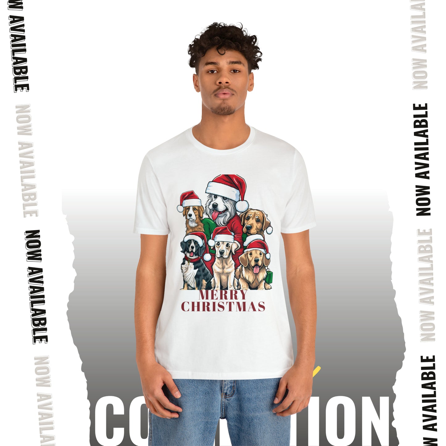 Merry Christmas Unisex Jersey Short Sleeve Tee
