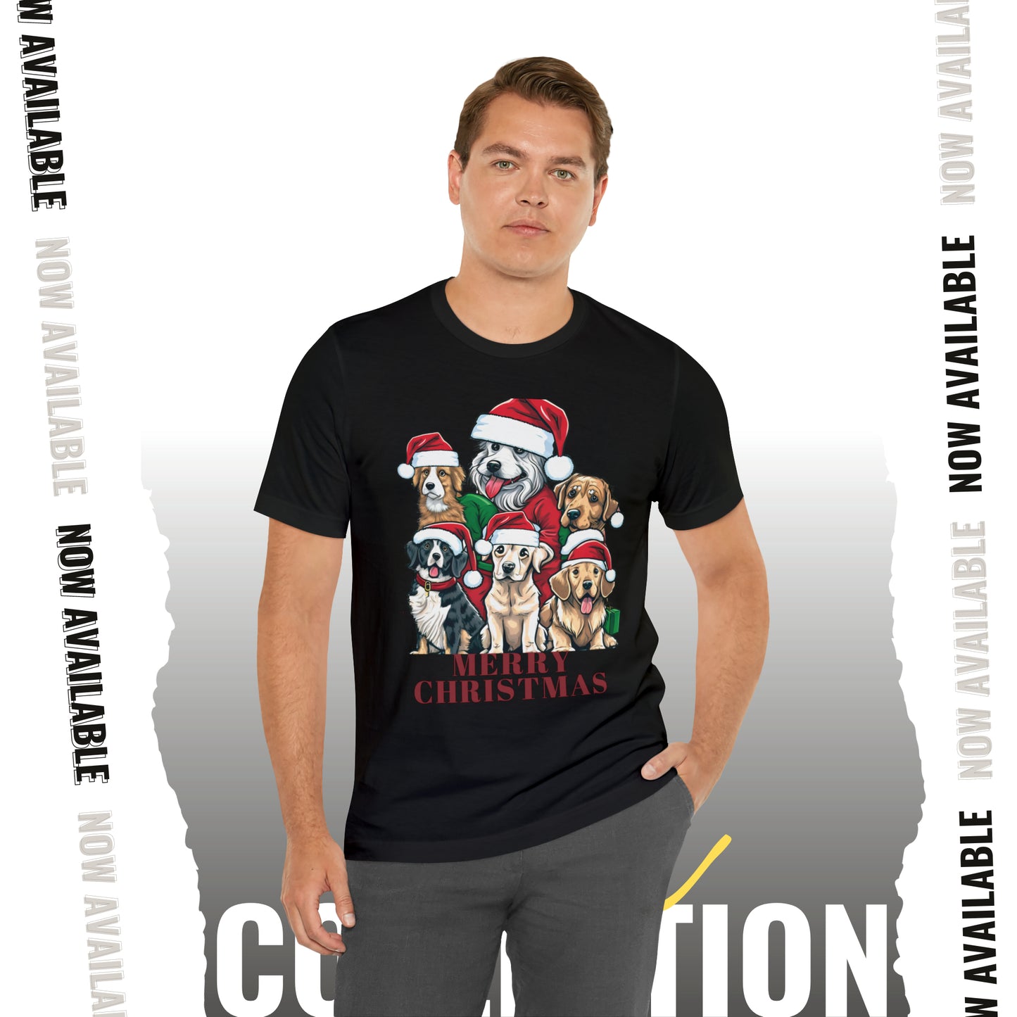 Merry Christmas Unisex Jersey Short Sleeve Tee