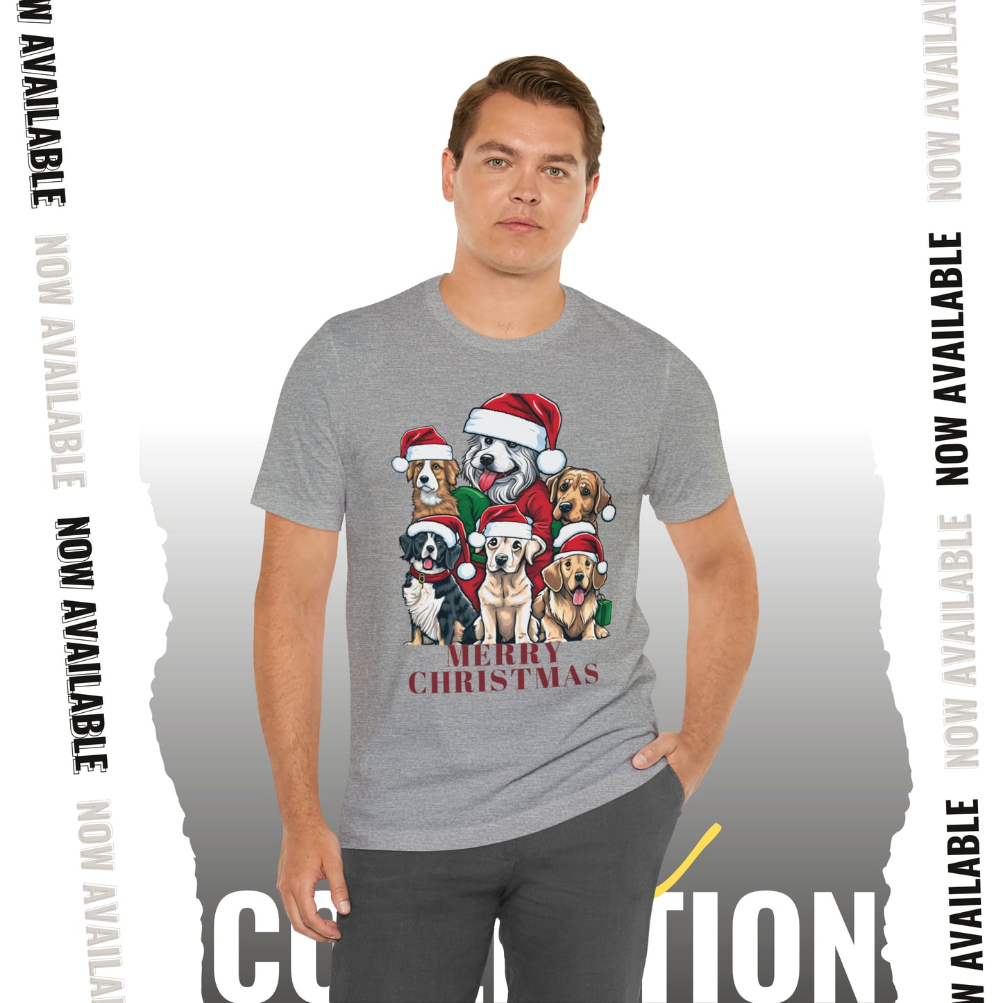 Merry Christmas Unisex Jersey Short Sleeve Tee