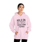 Hold On Let Me Overthink This- Unisex Heavy Blend™ Hooded Sweatshirt