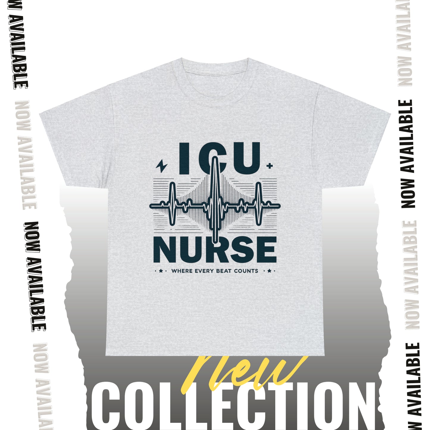 ICU Nurse Unisex Heavy Cotton Tee