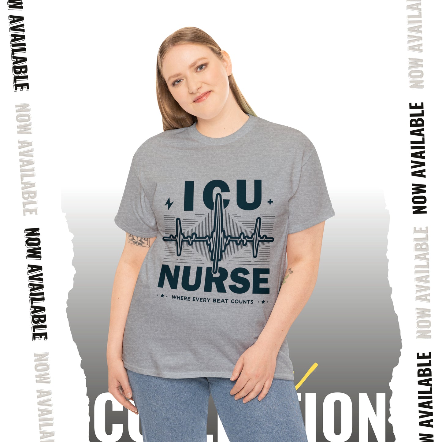 ICU Nurse Unisex Heavy Cotton Tee