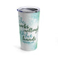 Medical Marvels Light Teal Tumbler 20oz