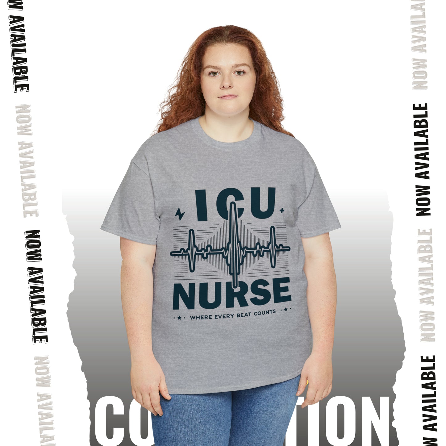 ICU Nurse Unisex Heavy Cotton Tee