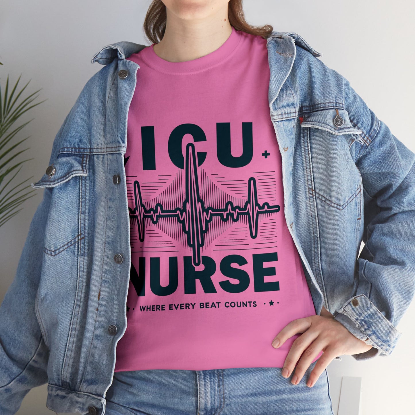 ICU Nurse Unisex Heavy Cotton Tee