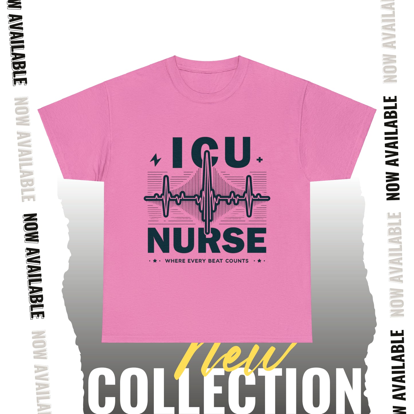 ICU Nurse Unisex Heavy Cotton Tee
