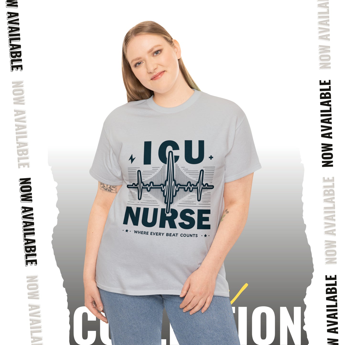 ICU Nurse Unisex Heavy Cotton Tee