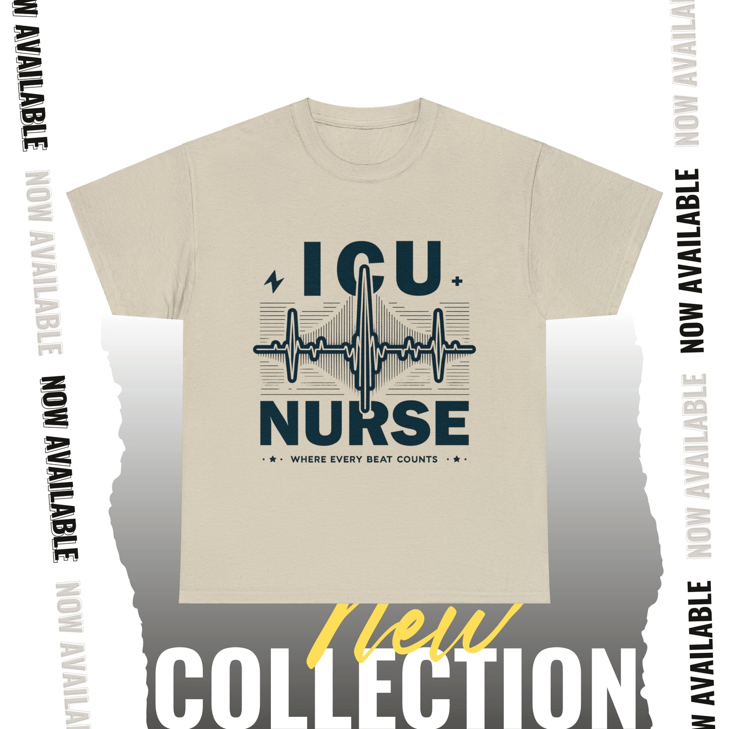 ICU Nurse Unisex Heavy Cotton Tee