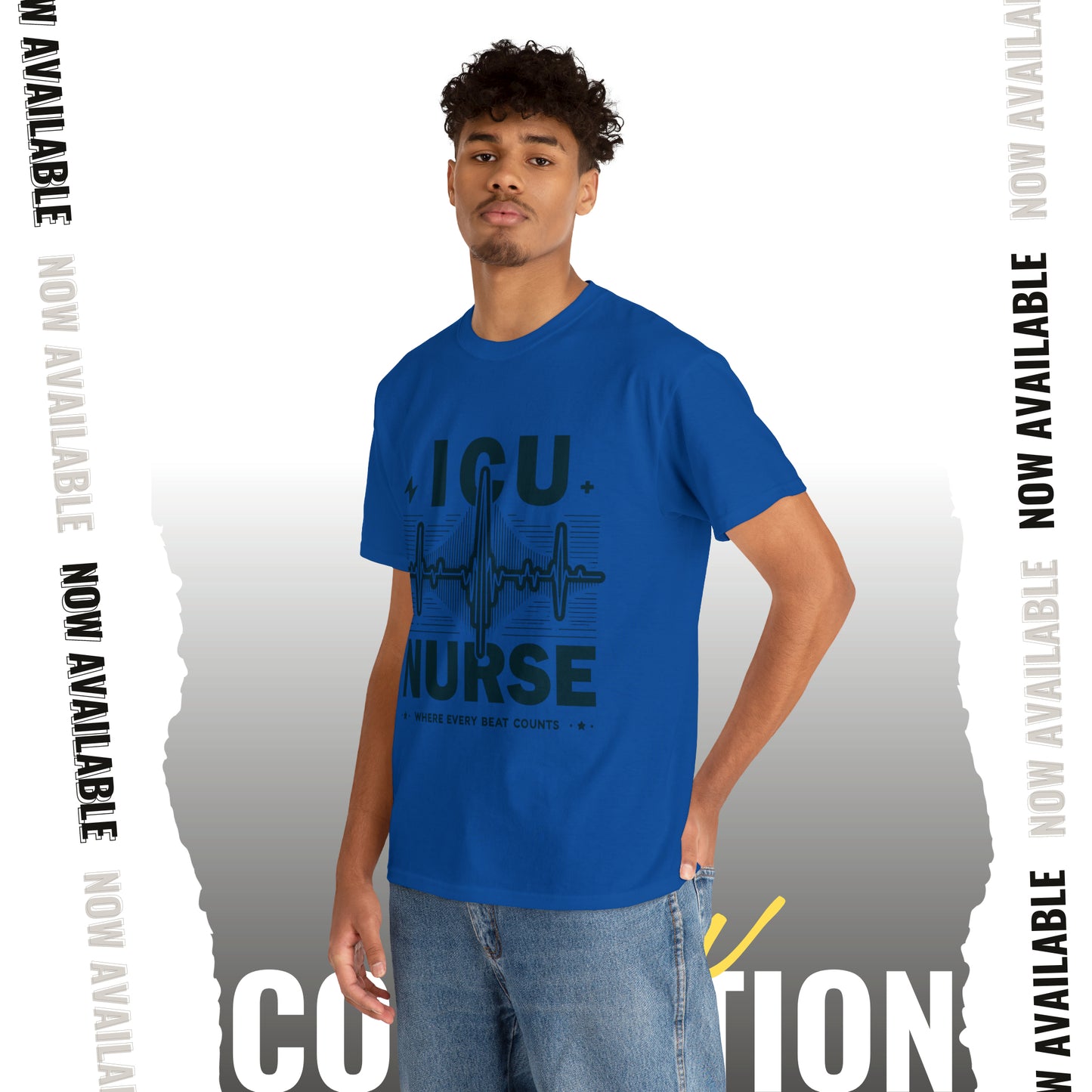ICU Nurse Unisex Heavy Cotton Tee