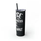 Nurse In Progress Loading Please Wait Skinny Tumbler with Straw, 20oz