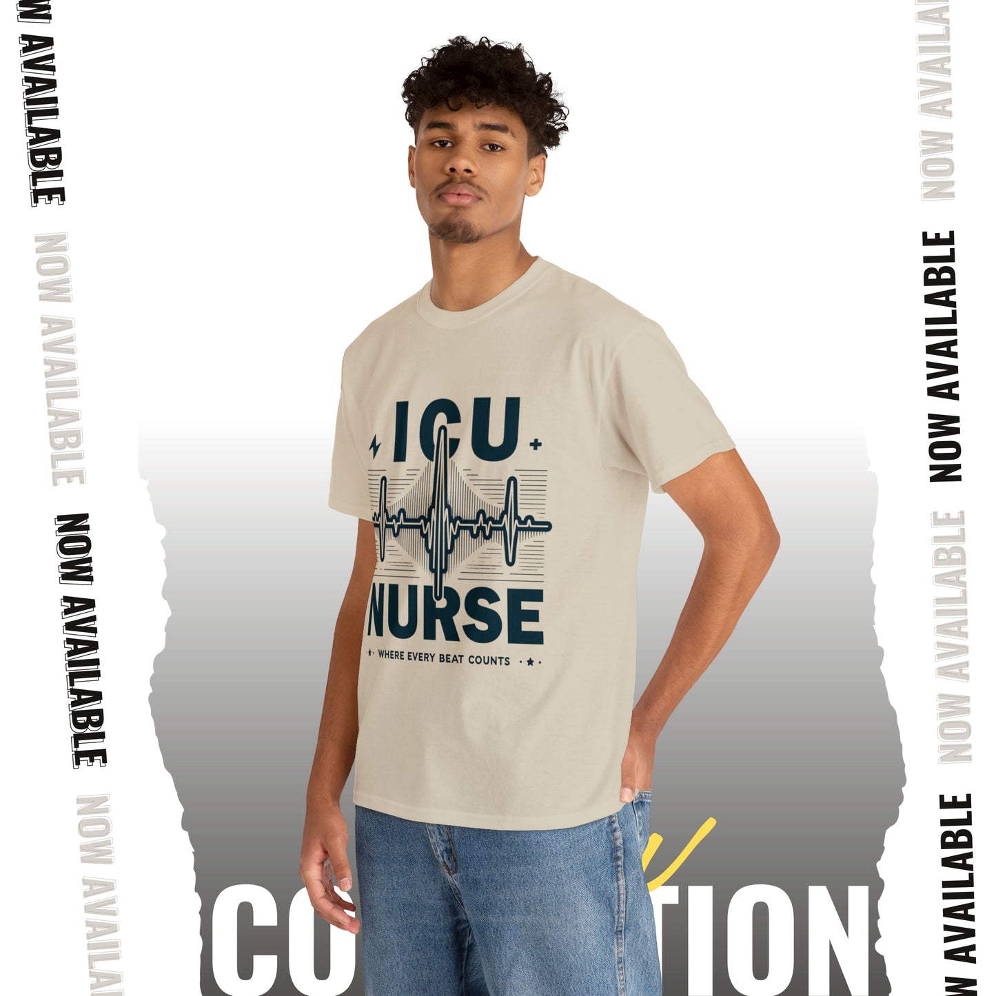 ICU Nurse Unisex Heavy Cotton Tee