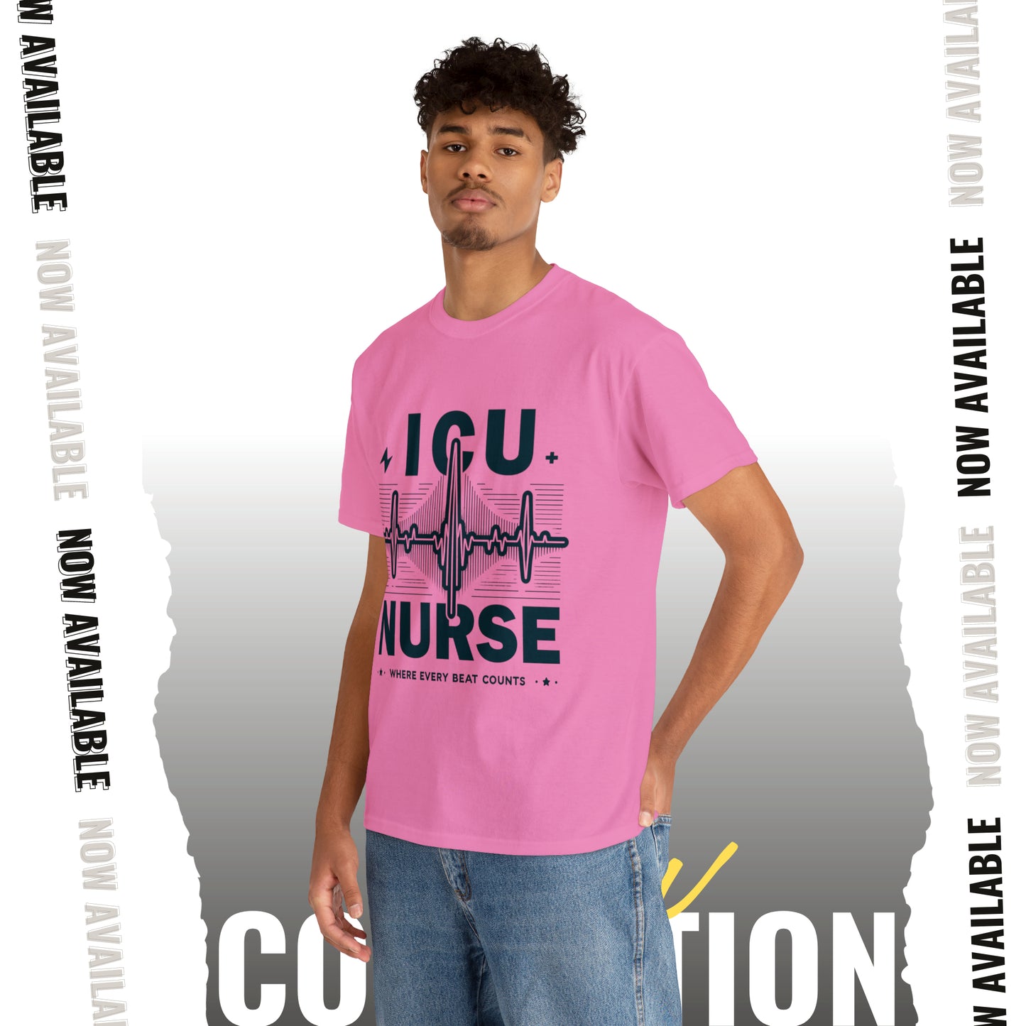ICU Nurse Unisex Heavy Cotton Tee