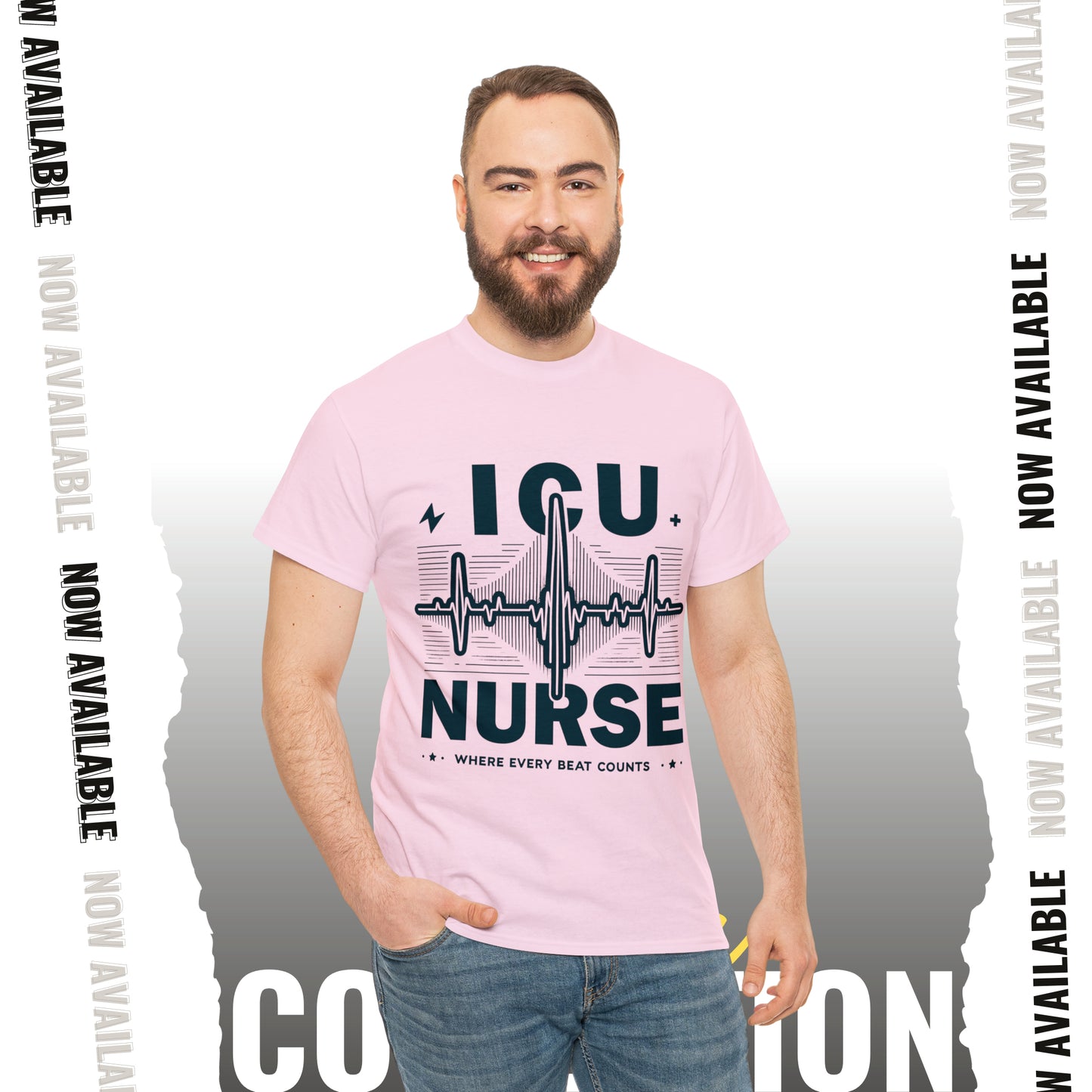 ICU Nurse Unisex Heavy Cotton Tee