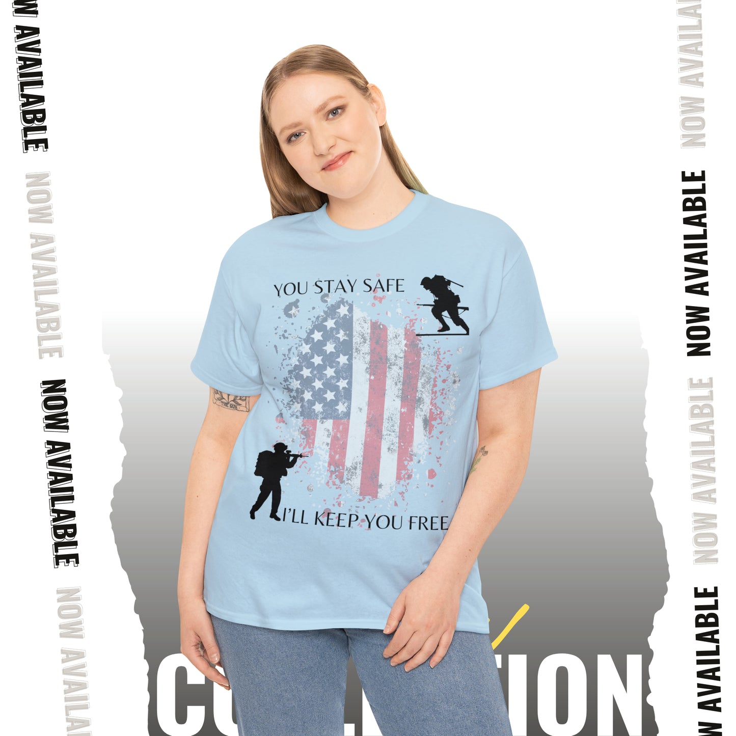 Veterans Day Unisex Heavy Cotton Tee
