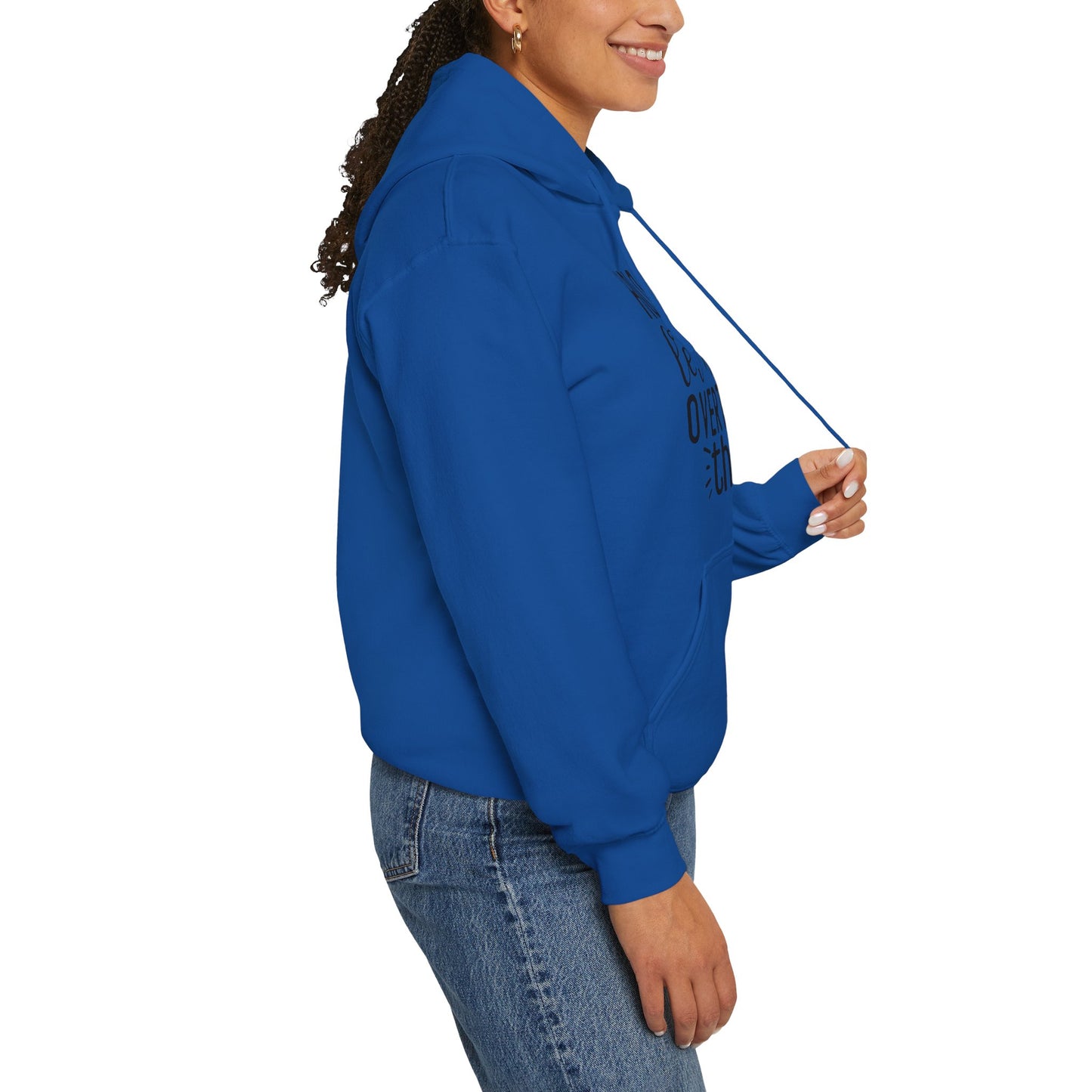 Hold On Let Me Overthink This- Unisex Heavy Blend™ Hooded Sweatshirt