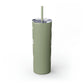 Nurse In Progress Loading Please Wait Skinny Tumbler with Straw, 20oz