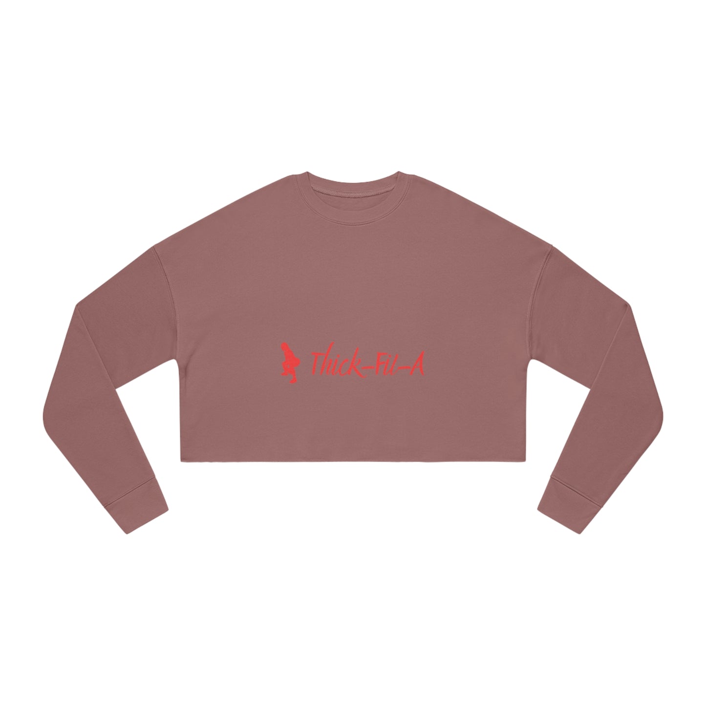 Thick-Fil-A Women's Cropped Sweatshirt