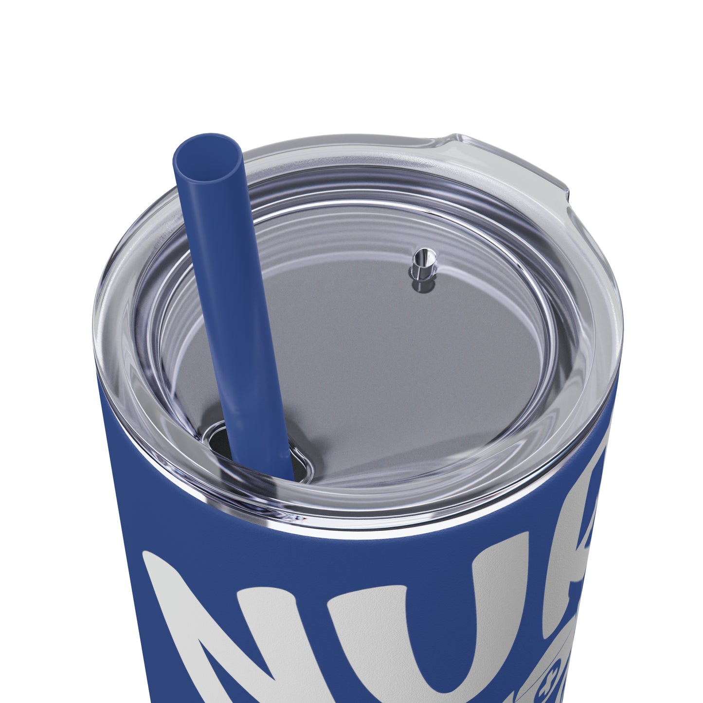 Nurse In Progress Loading Please Wait Skinny Tumbler with Straw, 20oz