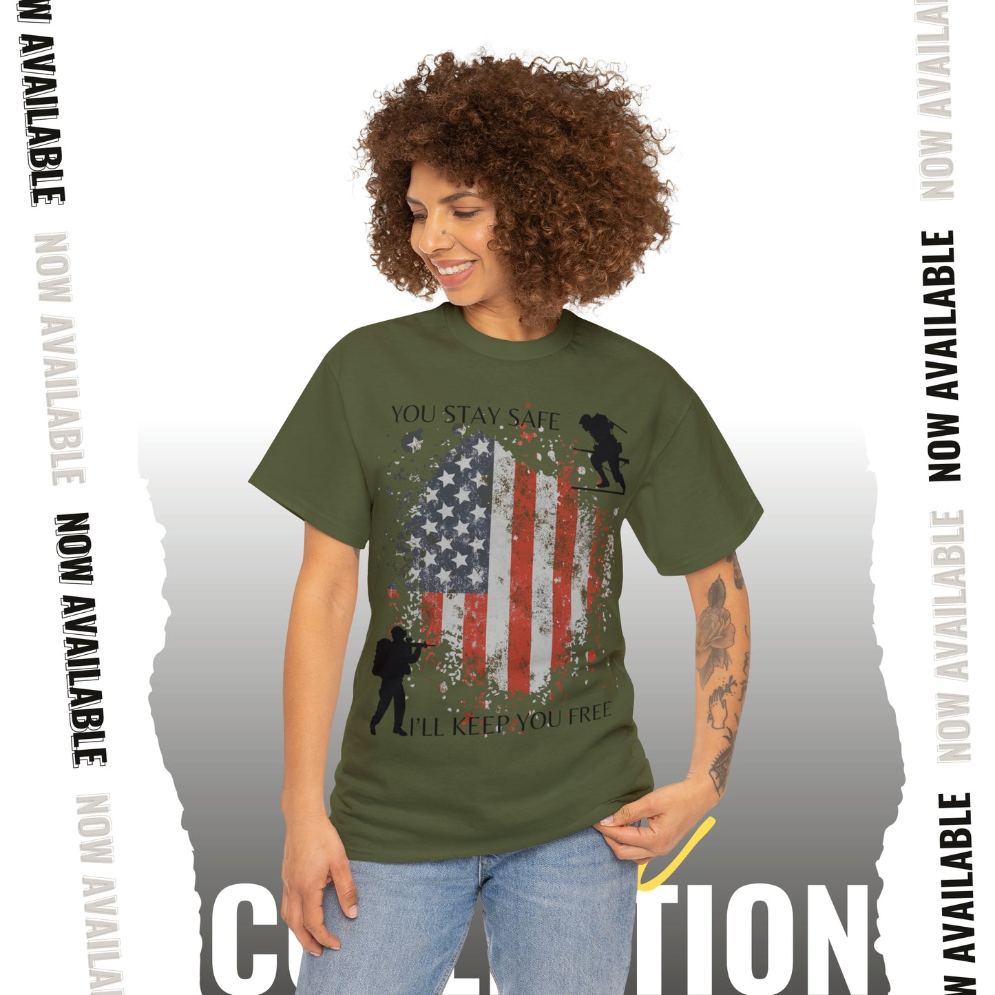 Veterans Day Unisex Heavy Cotton Tee