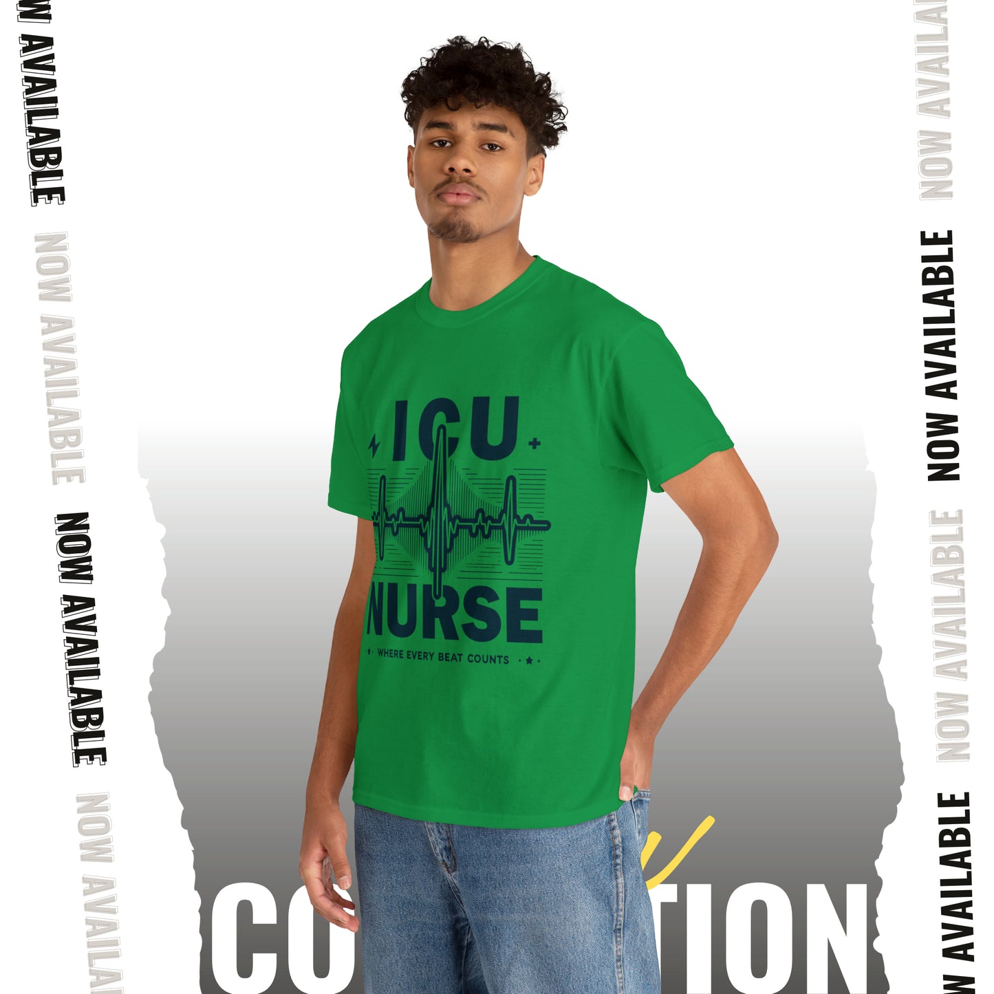 ICU Nurse Unisex Heavy Cotton Tee