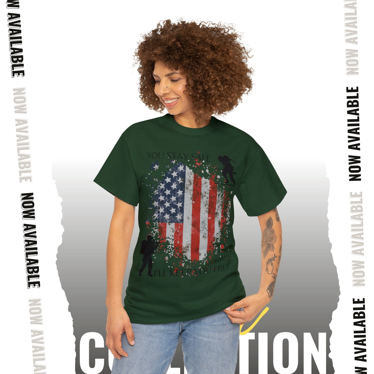 Veterans Day Unisex Heavy Cotton Tee