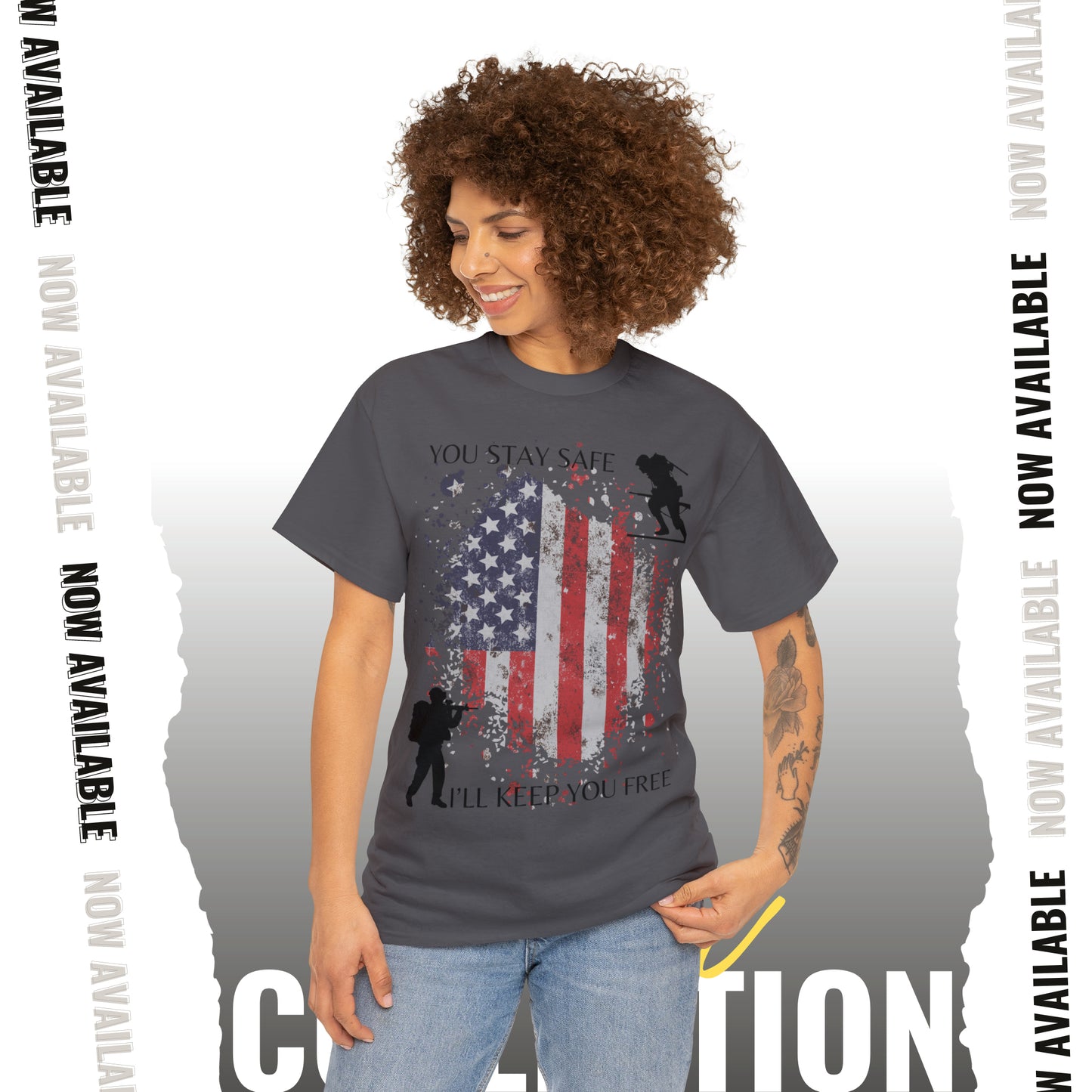 Veterans Day Unisex Heavy Cotton Tee