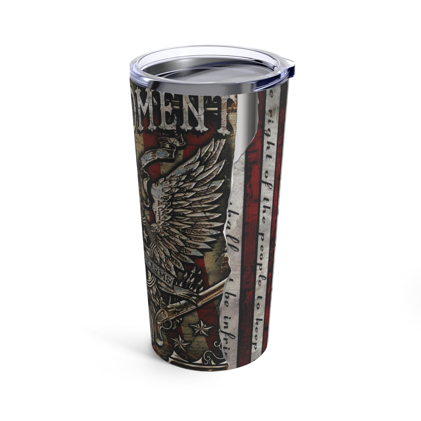 2nd Amendment FlagTumbler 20oz