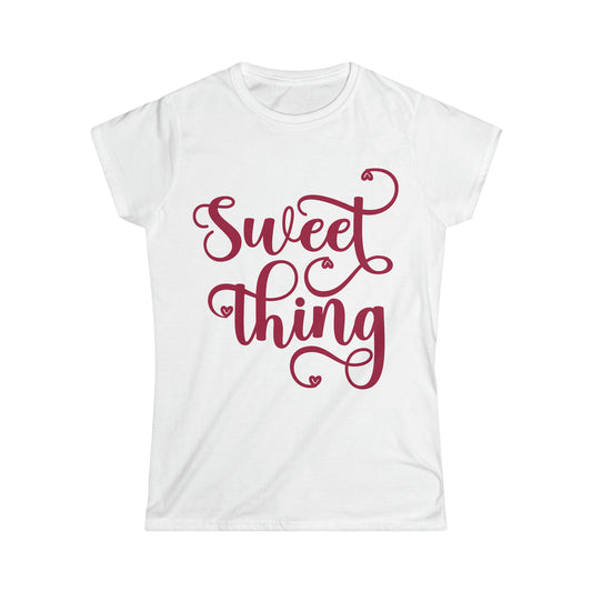 Sweet Thing- Women's Softstyle Tee