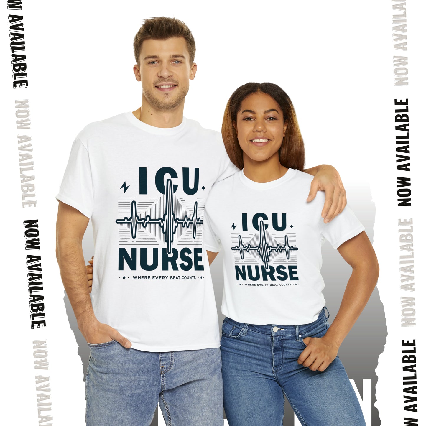 ICU Nurse Unisex Heavy Cotton Tee