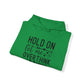 Hold On Let Me Overthink This- Unisex Heavy Blend™ Hooded Sweatshirt