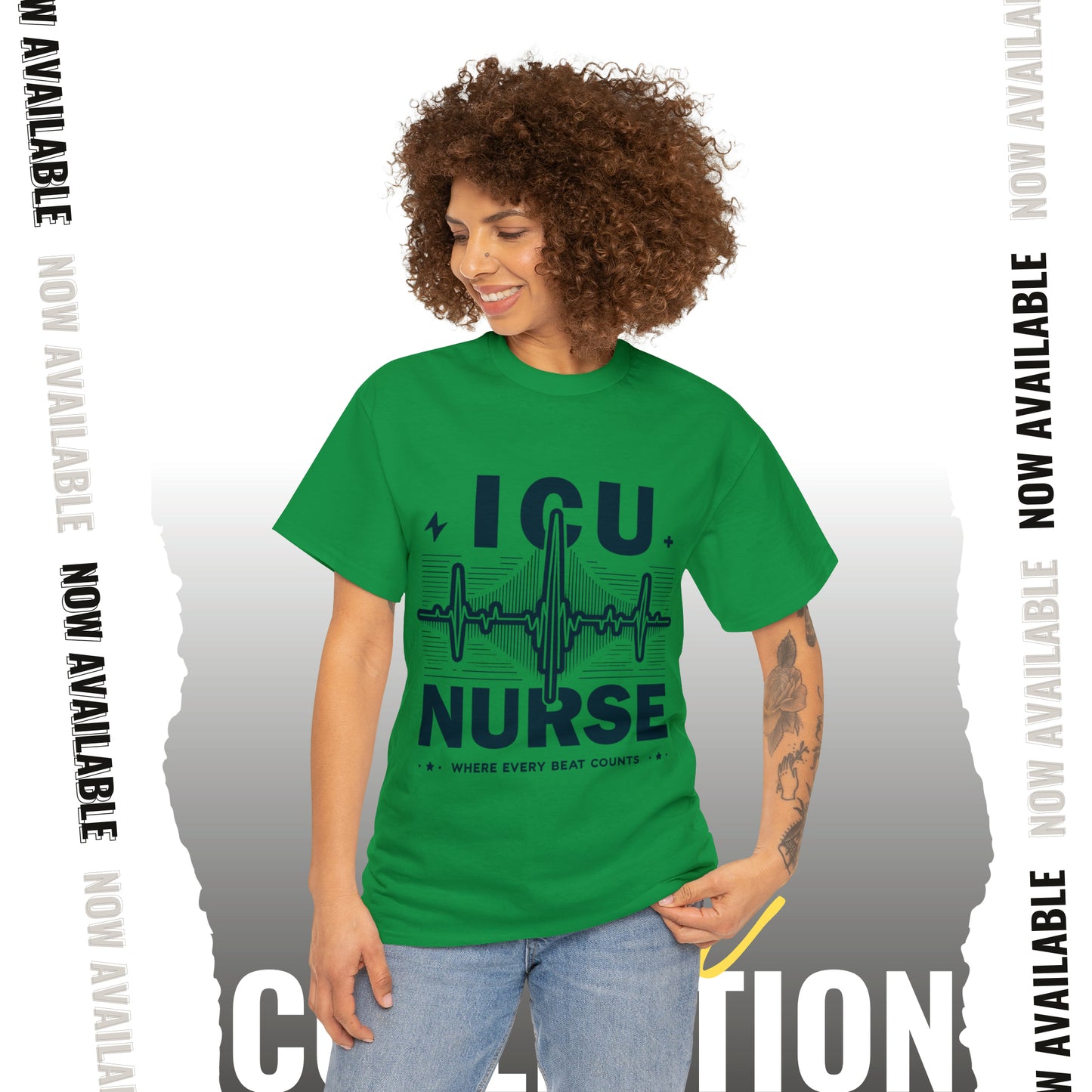 ICU Nurse Unisex Heavy Cotton Tee