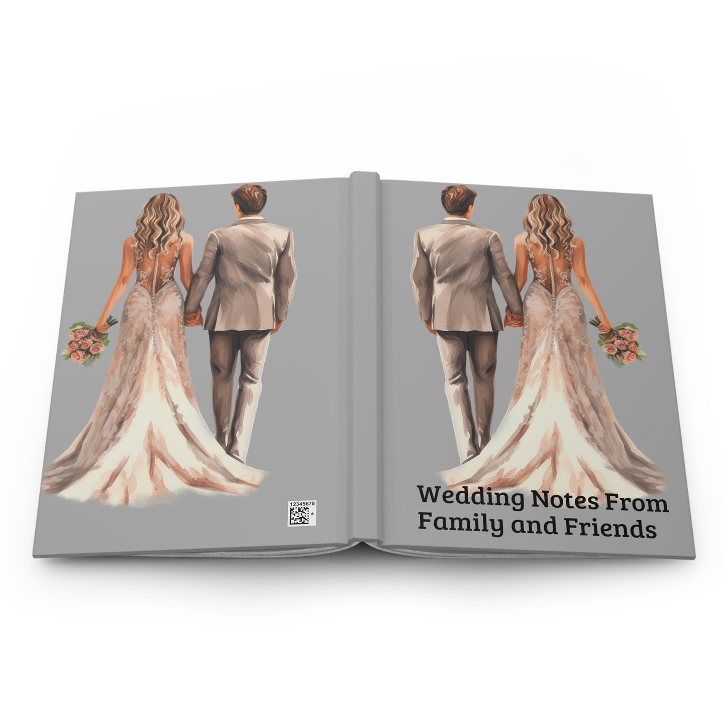 Wedding Notes From Family and Friends Hardcover Journal Matte